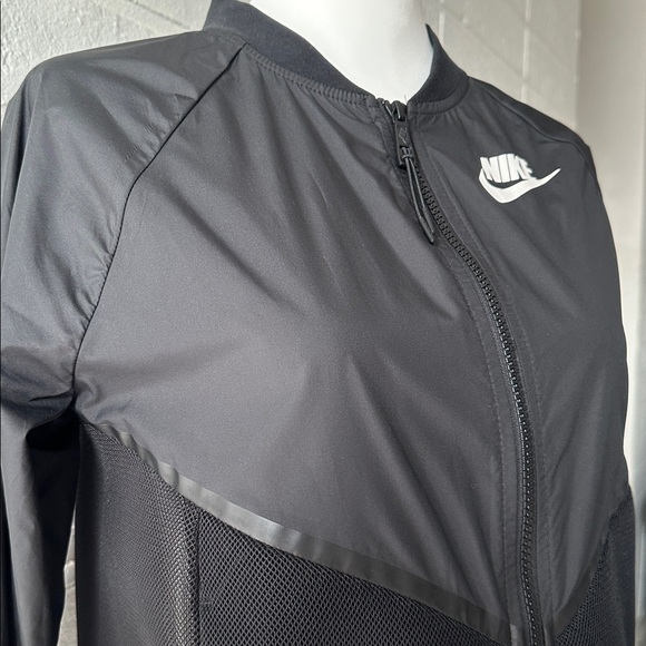 Nike Women's Black Bomber Jacket Size S - Picture 5 of 12